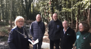 The Opening of Buxford Fish Pass