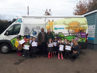 Lauren JB Gill ( BBC presenter) & river dippers