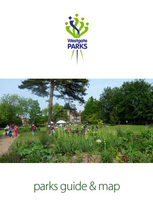 Cover of Westgate Parks leaflet