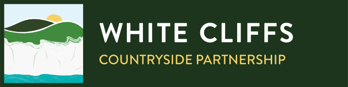 dark green white cliffs logo
